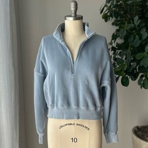 Abercrombie & Fitch Quarter Zip Sweatshirt